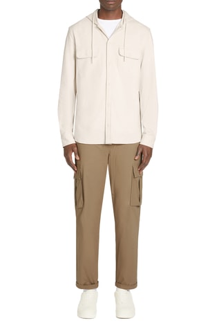 Camisa com capuz - Cru