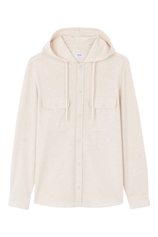 Camisa com capuz - Cru