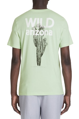 T-shirt straight - Verde