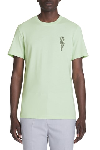 T-shirt straight - Verde