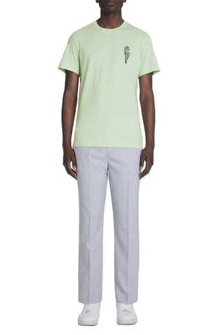 T-shirt straight - Verde