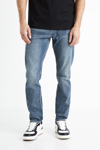 Calças de ganga slim - Azul