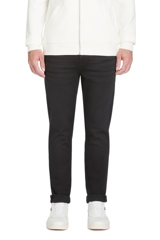 Calças de ganga slim - Preto