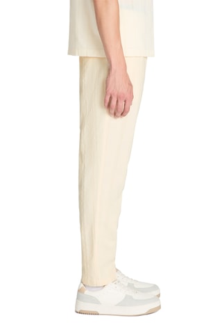 Calças chino slim - Bege