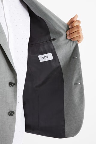 Casaco de fato - Cinzento