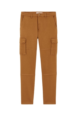 Calças cargo - Camel