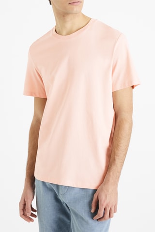 T-shirt straight - Rosa