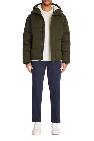 Calças slim - Azul-marinho