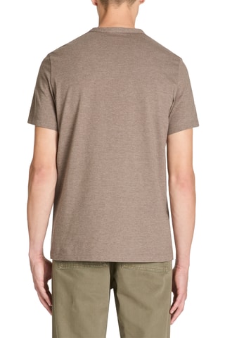 T-shirt straight - Toupeira mesclado