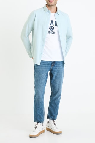 Camisa - Azul-celeste