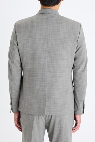 Casaco de fato - Cinzento mesclado