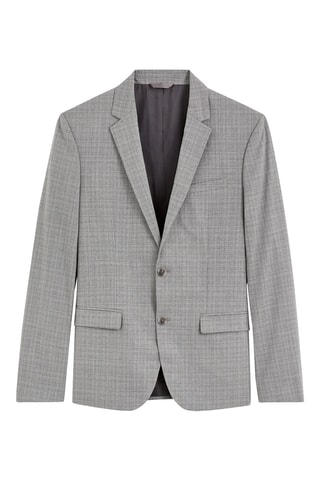 Casaco de fato - Cinzento mesclado