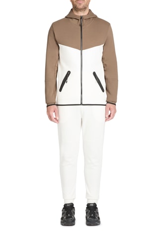 Calças de fato de treino slim - Cru