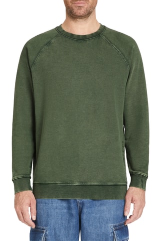 Oversized sweater - Donkergroen