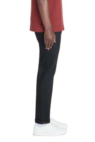 Calças de ganga straight - Preto