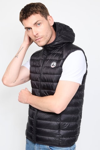 Colete acolchoado Pat - Preto