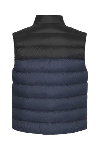 Colete acolchoado Thomas - Azul e preto