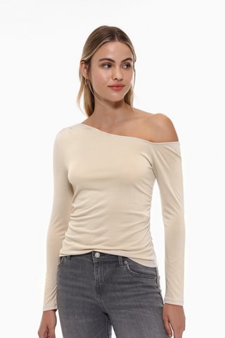 Top - beige clair
