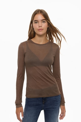 T-shirt - Marron