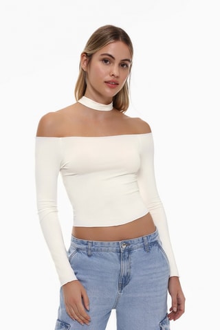 Crop top - Blanc