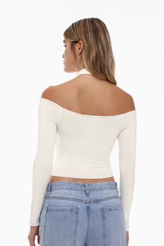 Crop top - Blanc