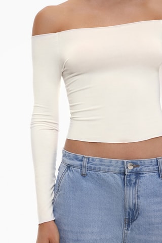 Crop top - Blanc