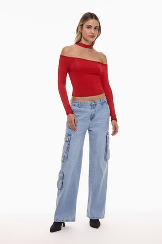 Crop top - Rouge