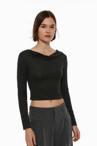 Crop top - Noir