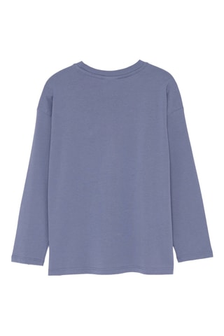 T-shirt Stitch Lilo en Stitch Disney - Kobaltblauw