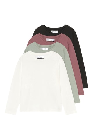 4 t-shirts - Blanc et noir