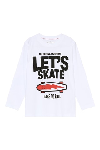 T-shirt - Blanc et noir