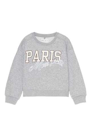 Sweat - Gris clair chiné