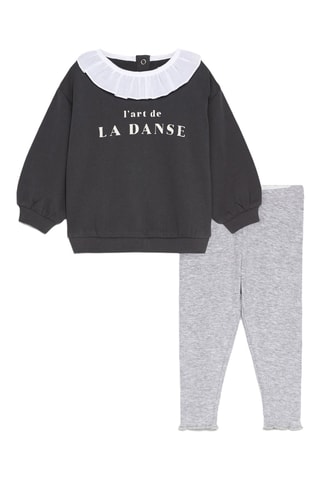T-shirt et pantalon - Noir et blanc