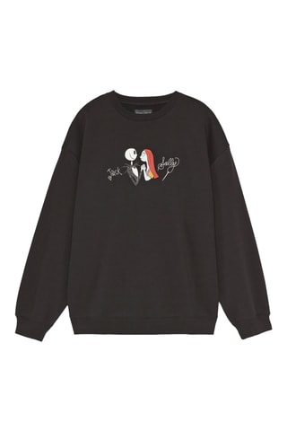 Sweat L'Etrange Noël de Monsieur Jack Disney - Noir