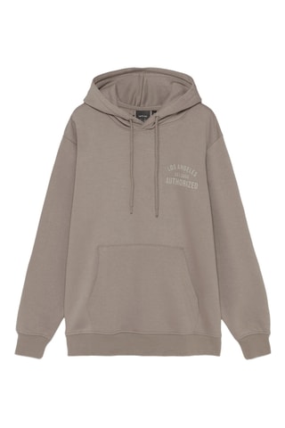 Sweat à capuche - Taupe
