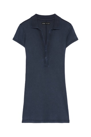 Robe polo - Bleu marine