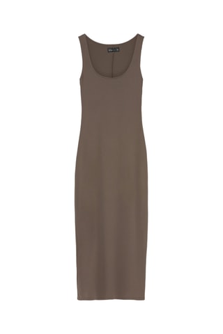 Robe droite - Marron