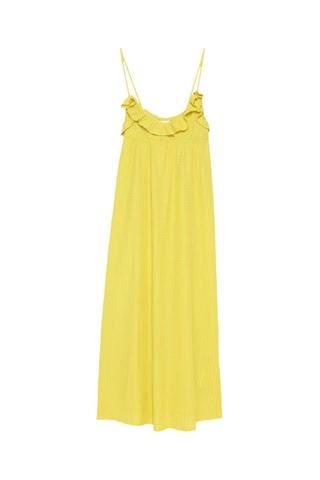 Robe droite - Jaune