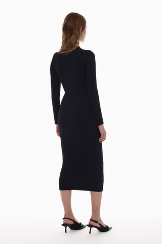 Robe fourreau - Noir