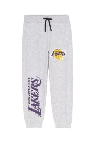 Joggingbroek Los Angeles Lakers - Gemêleerd Grijs