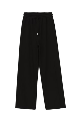 Pantalon wide legs - Noir
