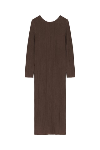 Robe droite - Marron
