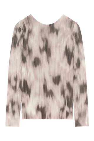 Top tie and dye - Vert foncé et rose