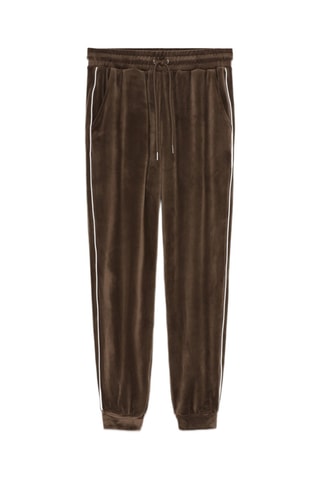 Pantalon en velours - Marron