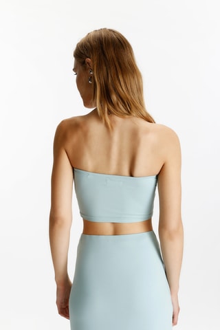 Crop top bustier - Ciel