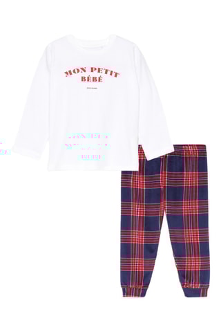 Pyjama - Blanc et rouge