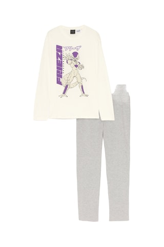 Pyjama Frieza Dragon Ball - Ecru et gris clair