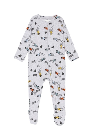 Grenouillère - Gris chiné