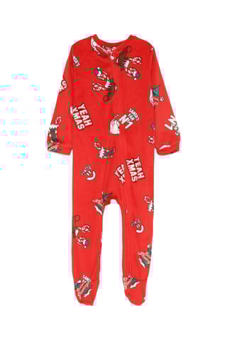 Dors-bien en velours - Rouge