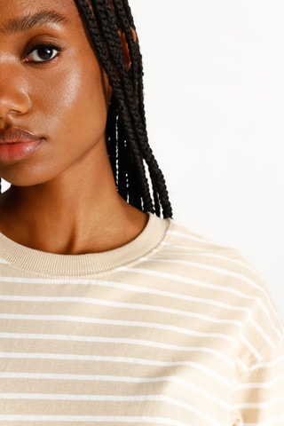 T-shirt - Beige et écru